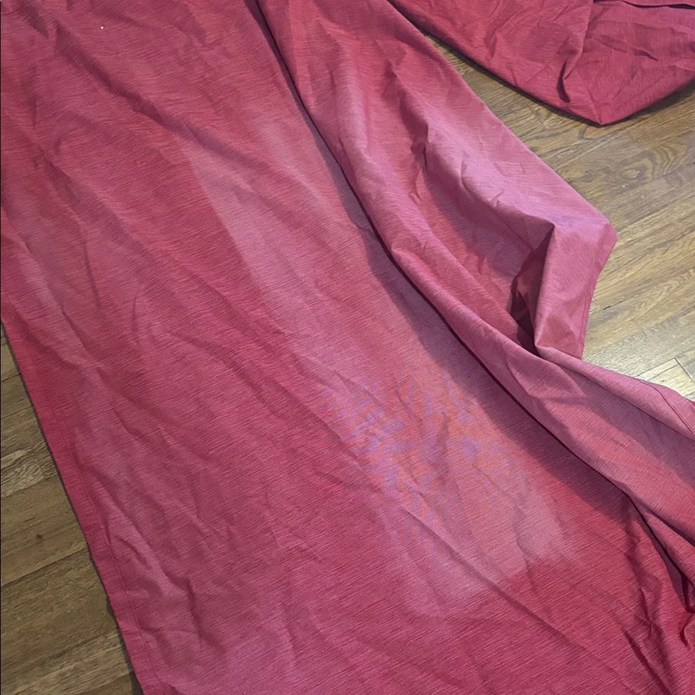 Threshold Curtains, Red, Good Used Condition, ~ 51 in x 83 in